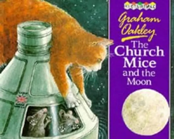 The Church Mice And The Moon by Graham Oakley cover