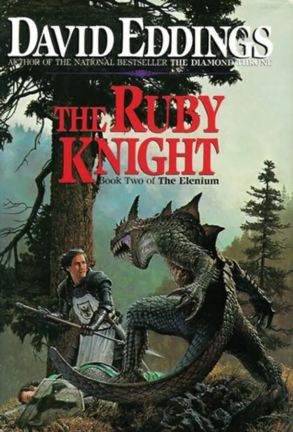 The Ruby Knight (The Elenium, #2) by David Eddings cover