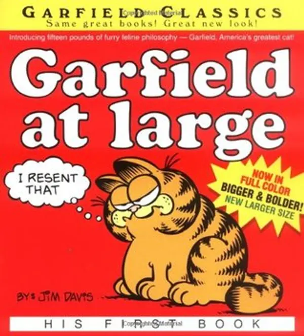 Garfield at Large: His First Book (Garfield, #1) by Jim Davis cover