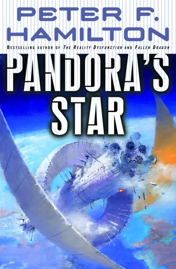 Pandora's Star by Peter F. Hamilton cover