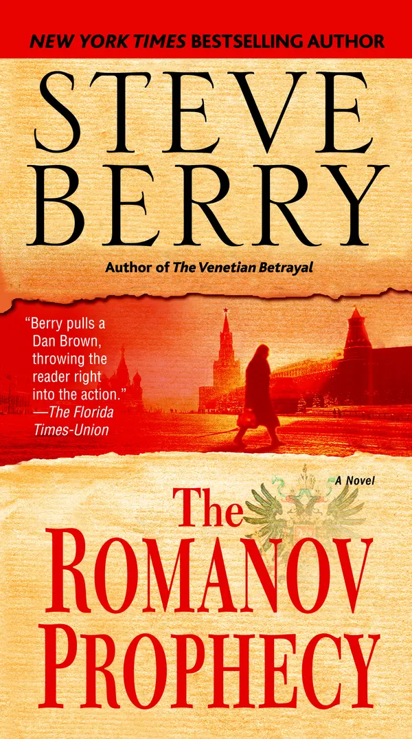 The Romanov Prophecy by Steve Berry cover