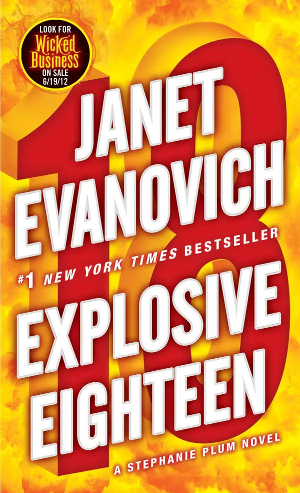Explosive Eighteen by Janet Evanovich cover