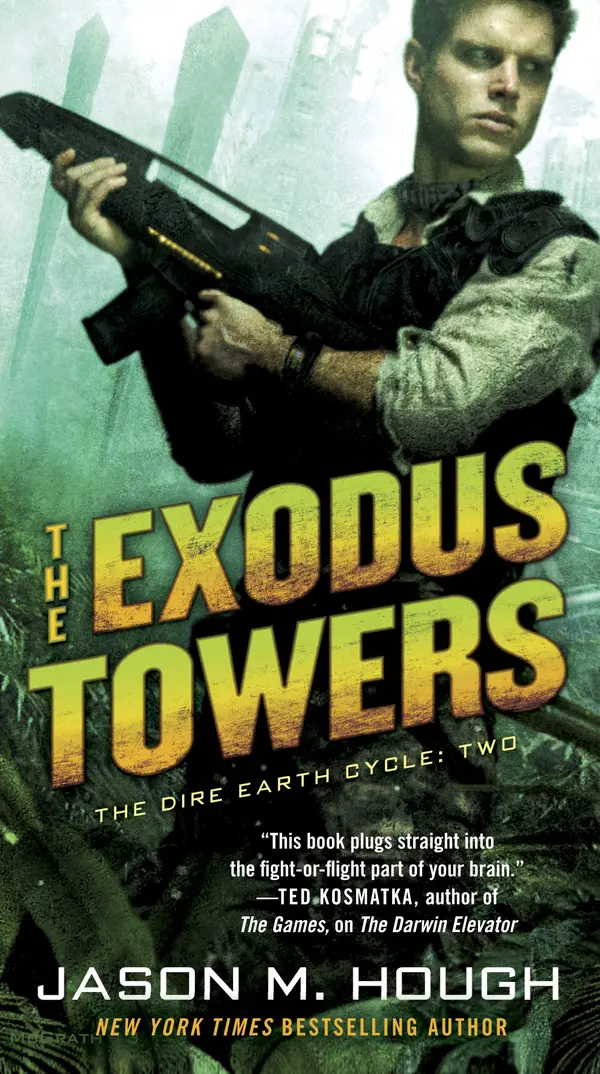 The Exodus Towers by Jason M. Hough cover