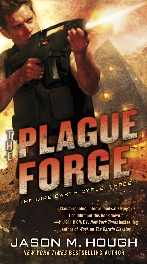 The Plague Forge by Jason M. Hough cover