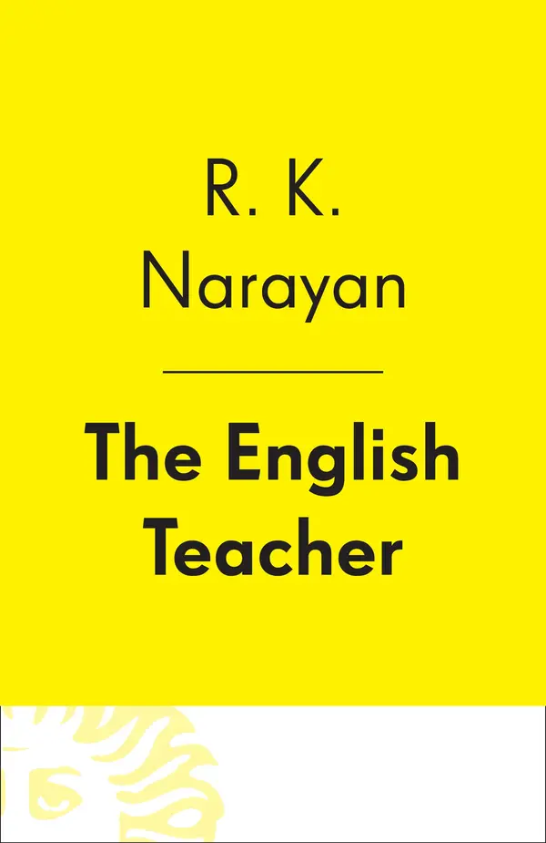 The English Teacher by R. K. Narayan cover