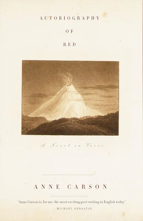 Autobiography of Red by Anne Carson cover