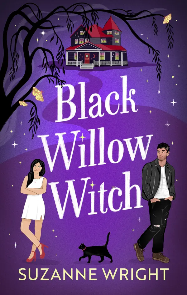Black Willow Witch by Suzanne Wright cover