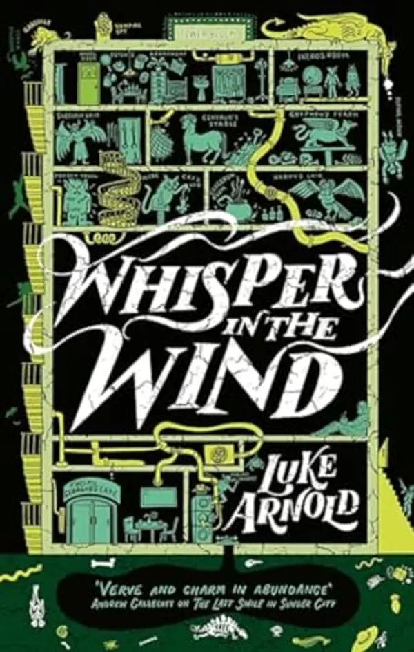 Whisper in the Wind (The Fetch Phillips Archives, #4) by Luke Arnold cover