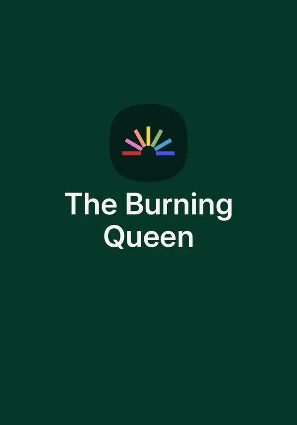 The Burning Queen by Aparna Verma cover