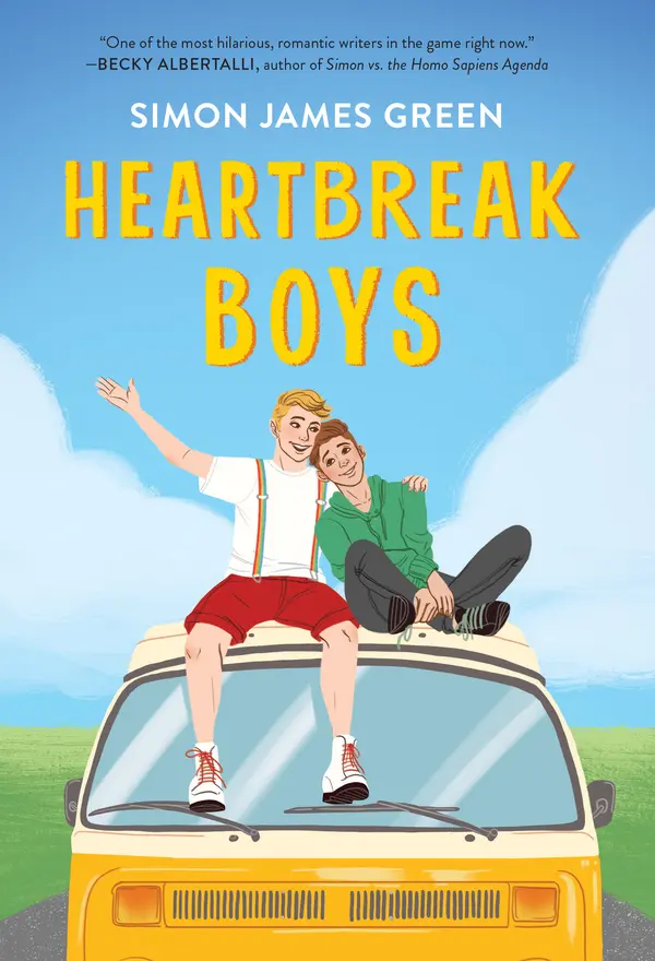 Heartbreak Boys by Simon James Green cover