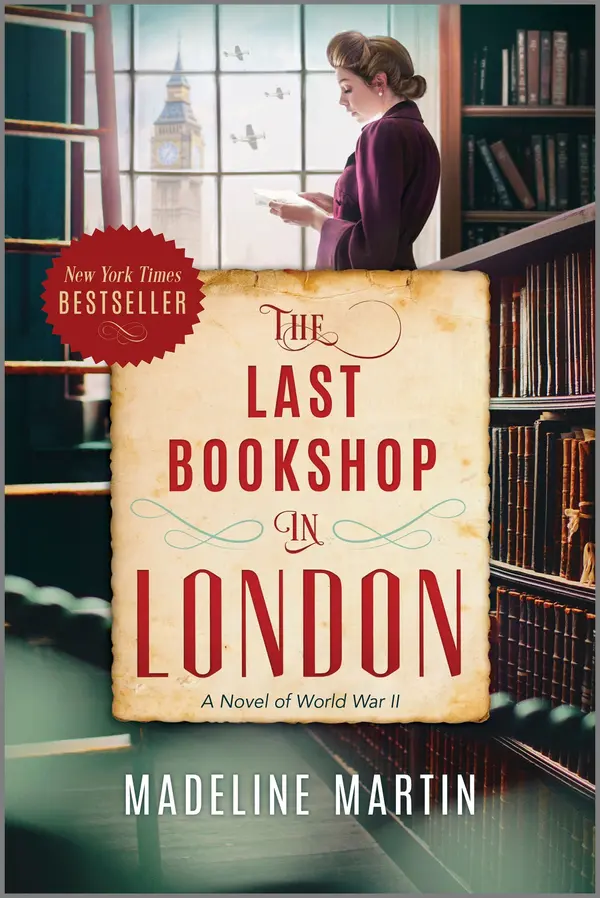 The Last Bookshop in London by Madeline Martin cover