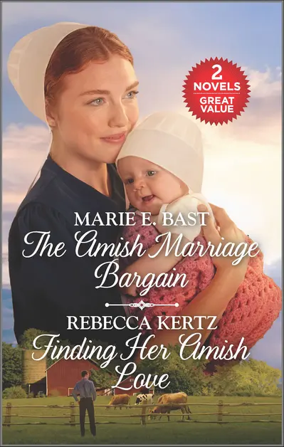 The Amish Marriage Bargain and Finding Her Amish Love book cover