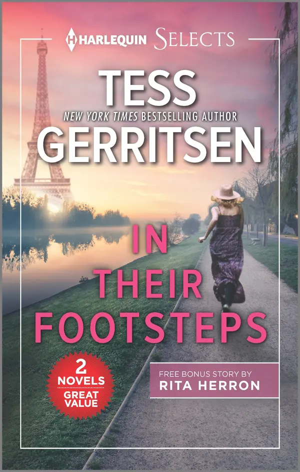 In Their Footsteps and Justice for a Ranger by Tess Gerritsen, Rita Herron cover