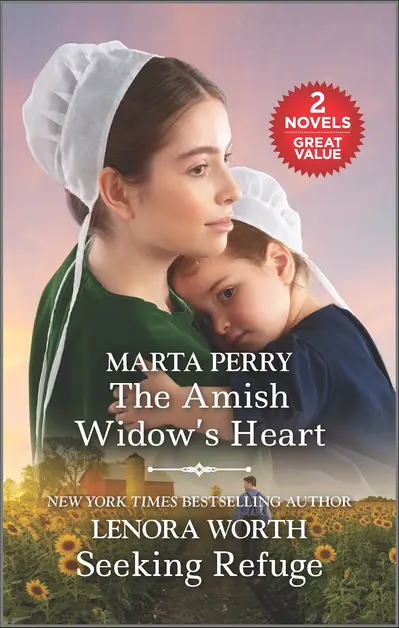 The Amish Widow's Heart and Seeking Refuge book cover
