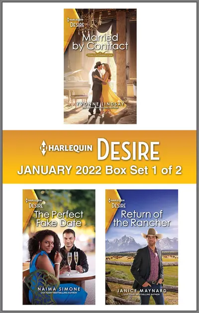 Harlequin Desire January 2022 - Box Set 1 of 2 book cover