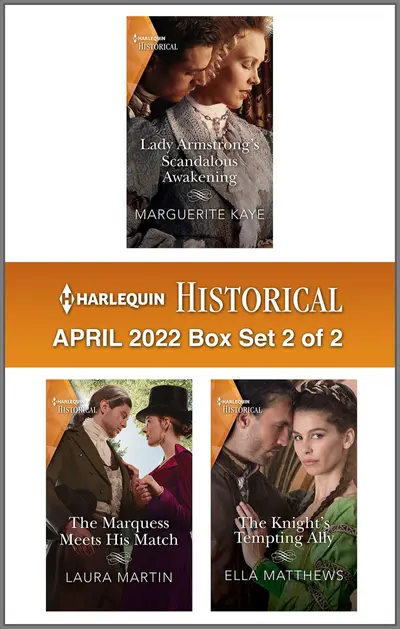 Harlequin Historical April 2022 - Box Set 2 of 2 book cover