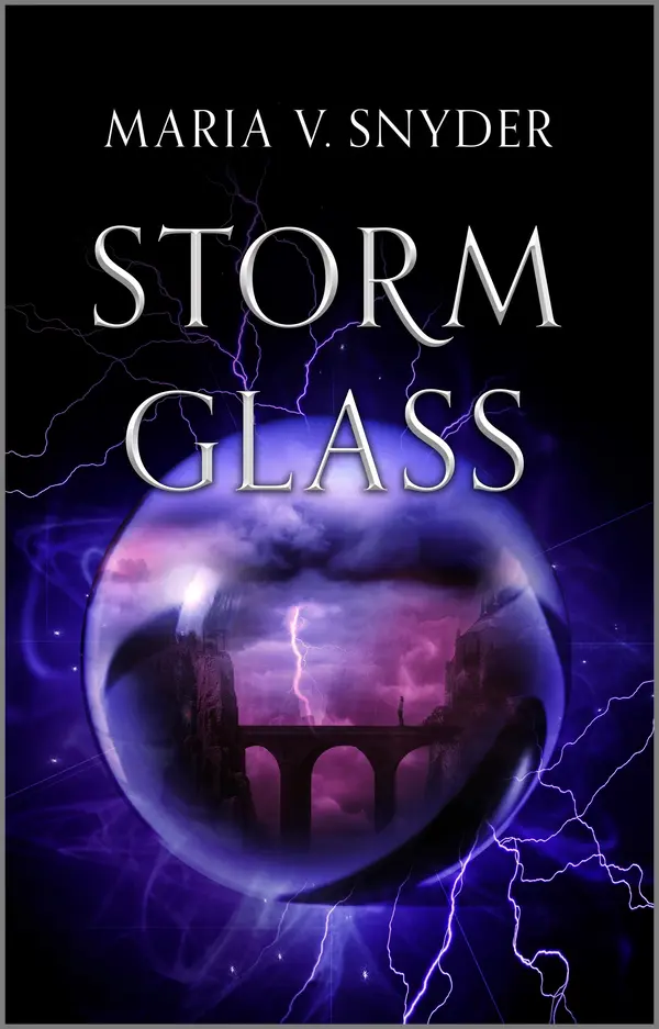Storm Glass by Maria V. Snyder cover