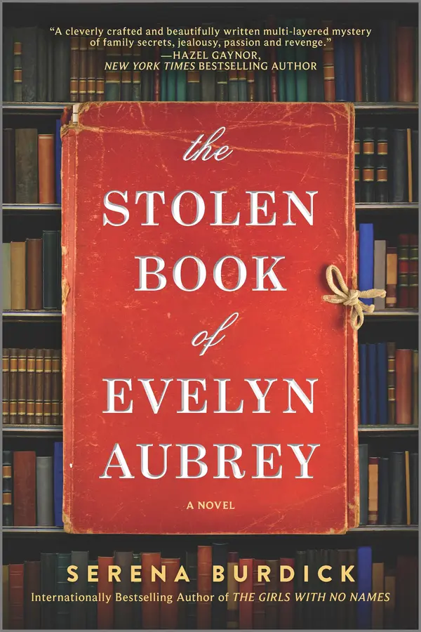 The Stolen Book of Evelyn Aubrey by Serena Burdick cover