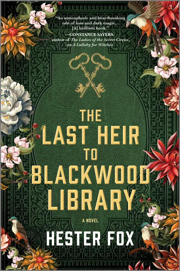 The Last Heir to Blackwood Library by Hester Fox cover