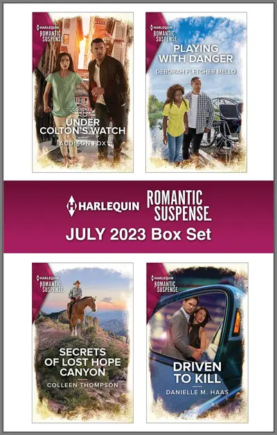Harlequin Romantic Suspense July 2023 - Box Set book cover