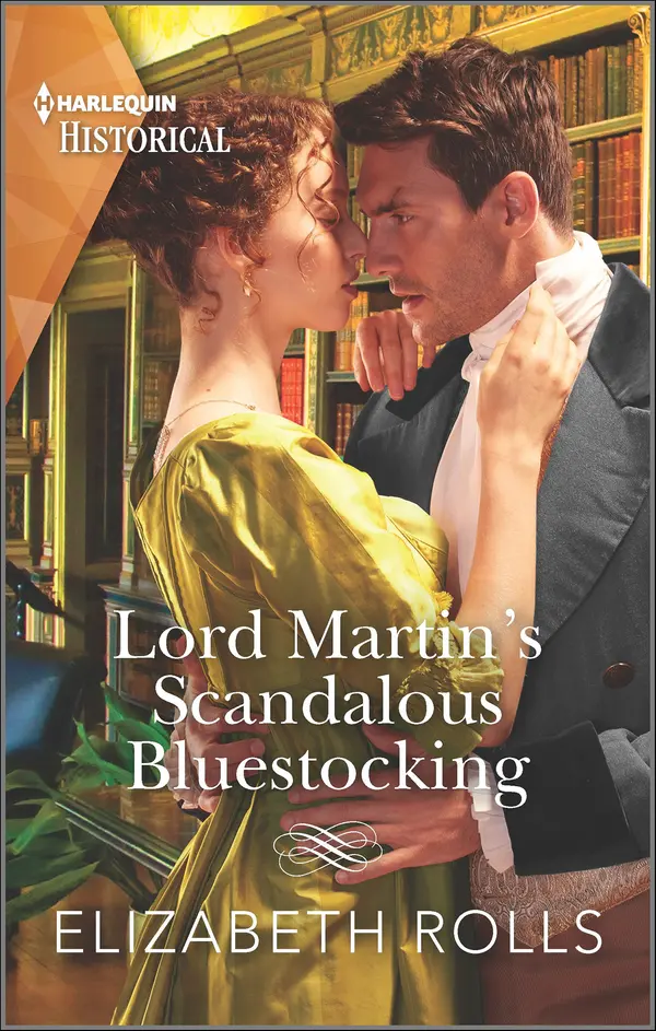 Lord Martin's Scandalous Bluestocking by Elizabeth Rolls cover
