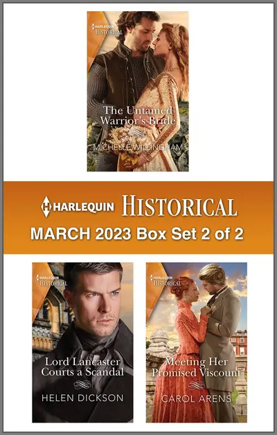 Harlequin Historical March 2023 - Box Set 2 of 2 book cover