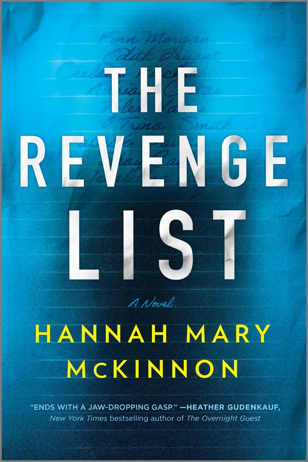 The Revenge List by Hannah Mary McKinnon cover