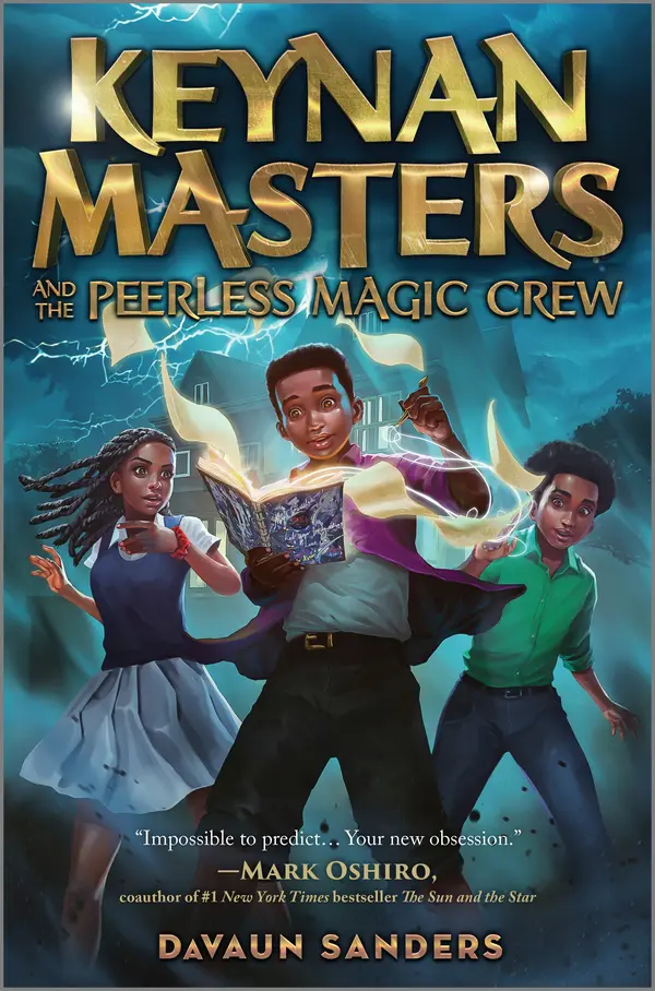 Keynan Masters and the Peerless Magic Crew by DaVaun Sanders cover