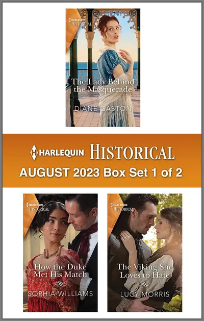 Harlequin Historical August 2023 - Box Set 1 of 2 book cover