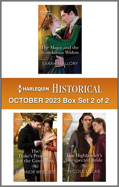 Harlequin Historical October 2023 - Box Set 2 of 2 book cover