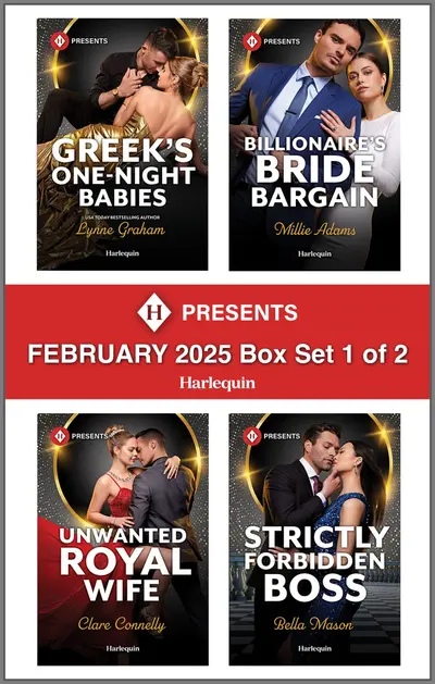 Harlequin Presents February 2025 - Box Set 1 of 2 book cover