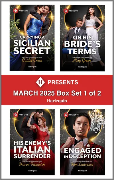 Harlequin Presents March 2025 - Box Set 1 of 2 book cover