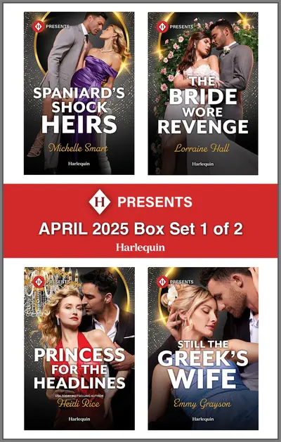 Harlequin Presents April 2025 - Box Set 1 of 2 book cover