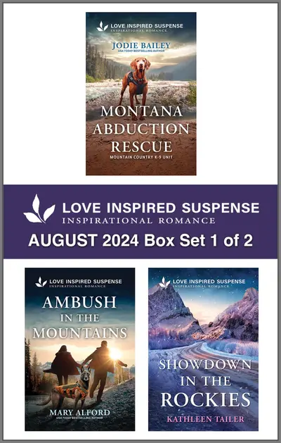 Love Inspired Suspense August 2024 - Box Set 1 of 2 book cover