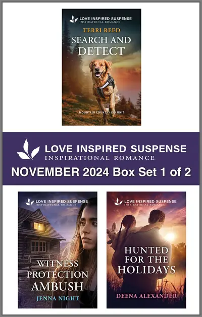 Love Inspired Suspense November 2024 - Box Set 1 of 2 book cover