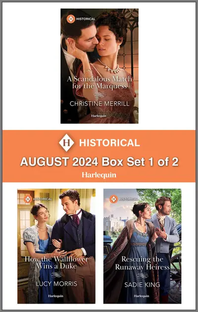 Harlequin Historical August 2024 - Box Set 1 of 2 book cover