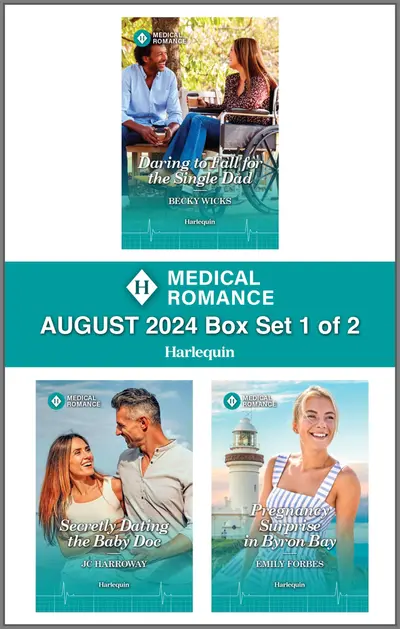 Harlequin Medical Romance August 2024 - Box Set 1 of 2 book cover