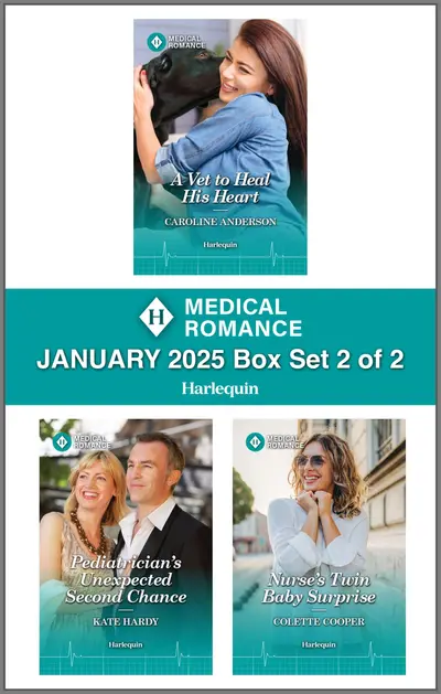 Harlequin Medical Romance January 2025 - Box Set 2 of 2 book cover
