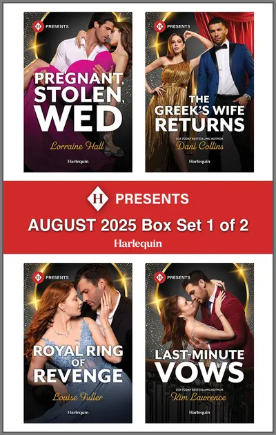 Harlequin Presents August 2025 - Box Set 1 of 2 book cover