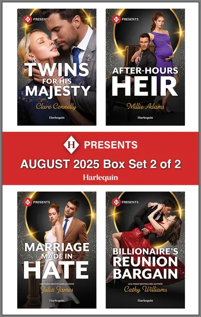 Harlequin Presents August 2025 - Box Set 2 of 2 book cover