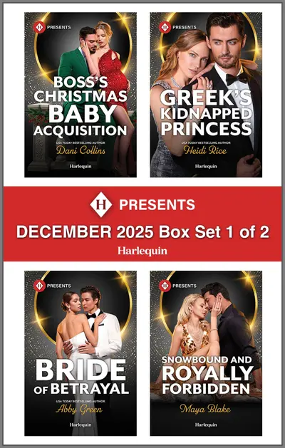 Harlequin Presents December 2025 - Box Set 1 of 2 book cover