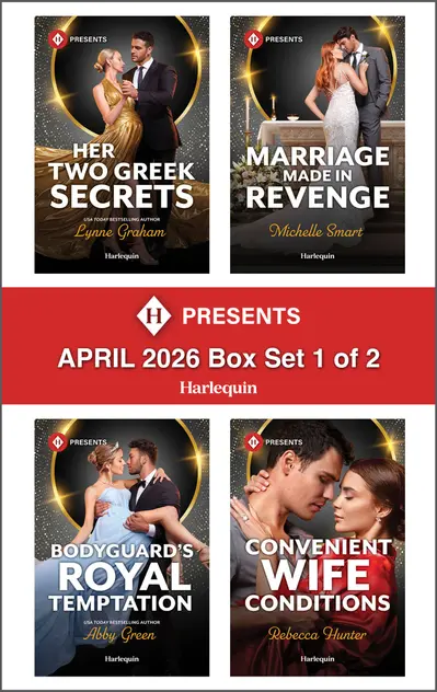 Harlequin Presents April 2026 - Box Set 1 of 2 book cover