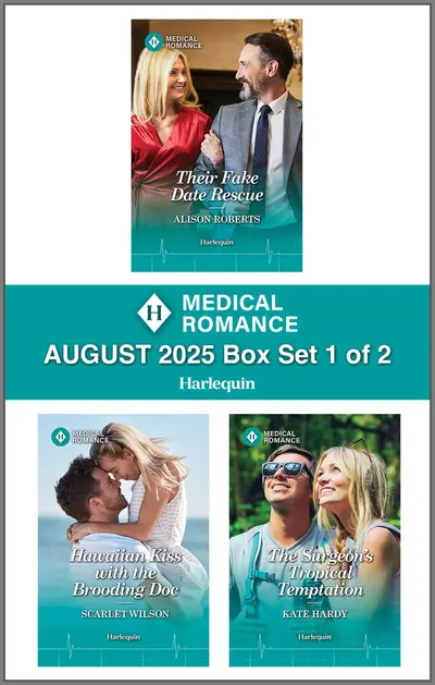 Harlequin Medical Romance August 2025 - Box Set 1 of 2 book cover