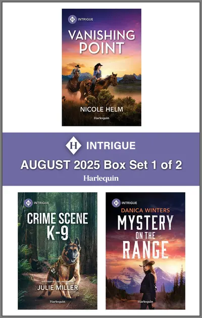 Harlequin Intrigue August 2025 - Box Set 1 of 2 book cover