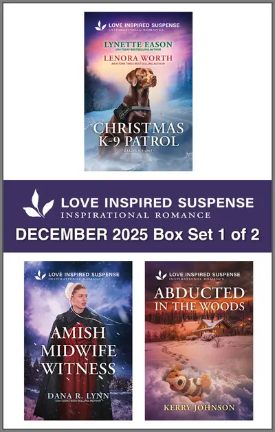 Love Inspired Suspense December 2025 - Box Set 1 of 2 book cover