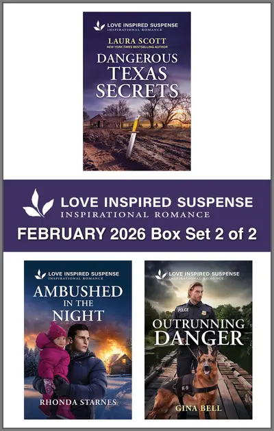 Love Inspired Suspense February 2026 - Box Set 2 of 2 book cover