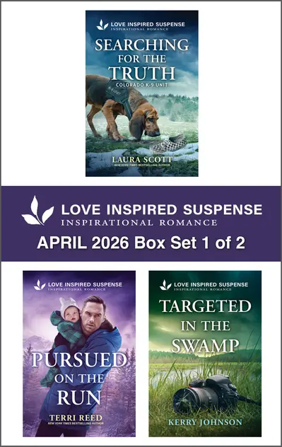 Love Inspired Suspense April 2026 - Box Set 1 of 2 book cover