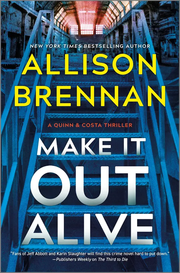 Make It Out Alive by Allison Brennan cover