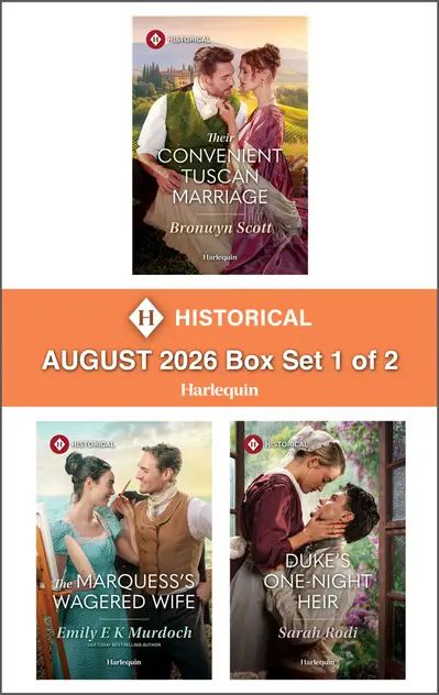 Harlequin Historical - August 2026 - Box Set 1 of 2 book cover