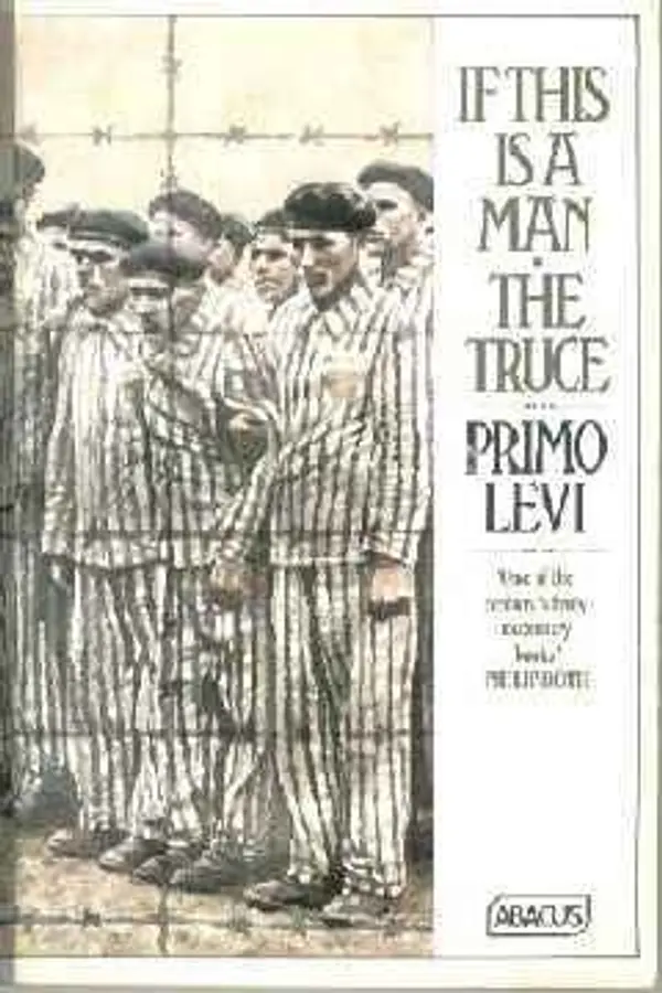 If This Is a Man by primo levi cover